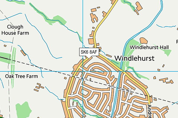 Map of CHESHIRE ICE LIPO LIMITED at district scale