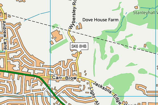 Map of DOVE HOUSE FARM MANAGEMENT COMPANY LIMITED at district scale
