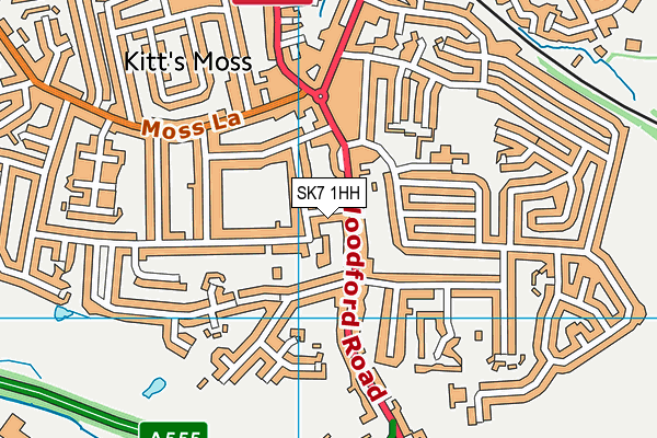 SK7 1HH map - OS VectorMap District (Ordnance Survey)