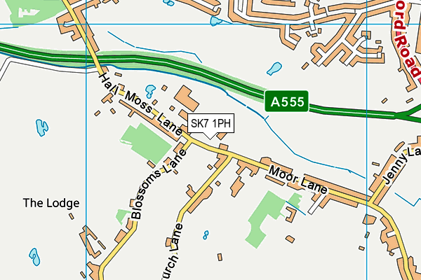 SK7 1PH map - OS VectorMap District (Ordnance Survey)