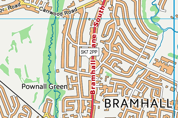 Map of SDG PROPERTY LTD at district scale