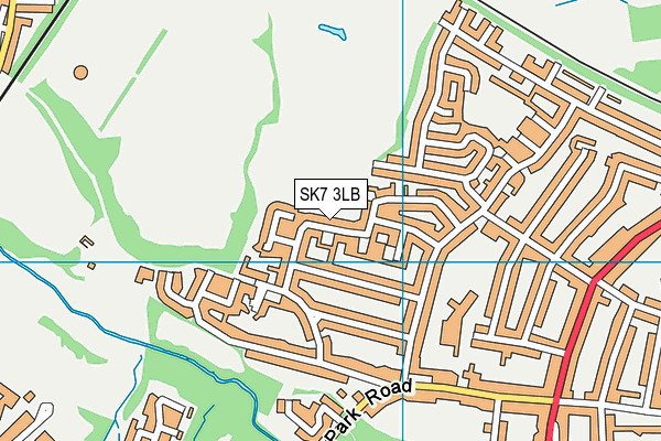 SK7 3LB map - OS VectorMap District (Ordnance Survey)
