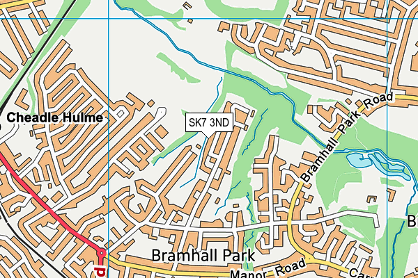 Map of DENIMATIC UK PRIVATE LIMITED at district scale