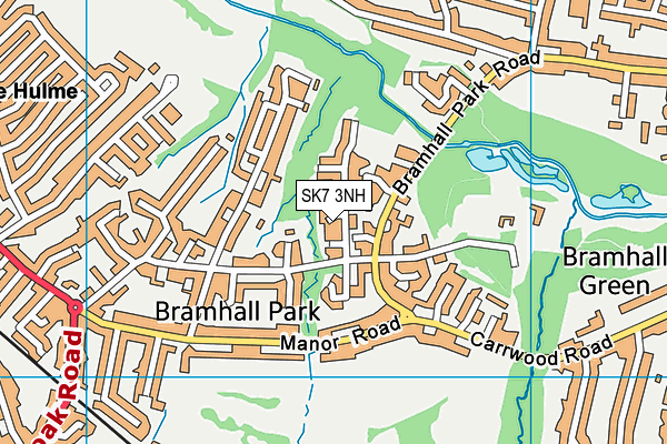 SK7 3NH map - OS VectorMap District (Ordnance Survey)