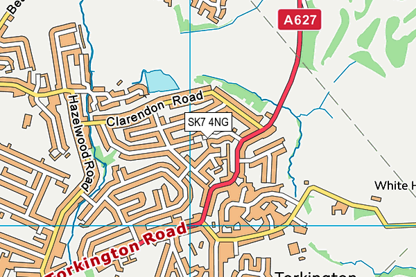 SK7 4NG map - OS VectorMap District (Ordnance Survey)