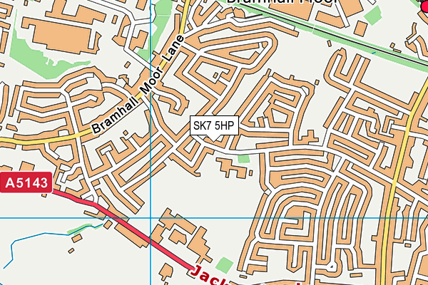 Moorfield Primary School map (SK7 5HP) - OS VectorMap District (Ordnance Survey)