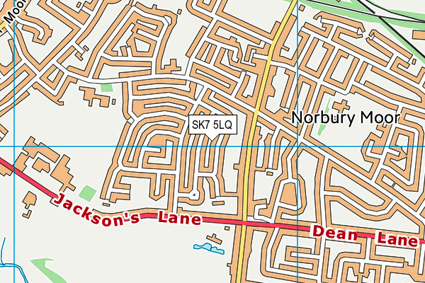 SK7 5LQ map - OS VectorMap District (Ordnance Survey)