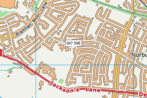 SK7 5NB map - OS VectorMap District (Ordnance Survey)