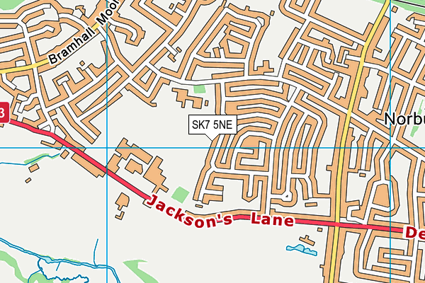 SK7 5NE map - OS VectorMap District (Ordnance Survey)