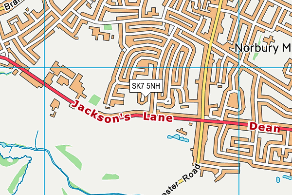 SK7 5NH map - OS VectorMap District (Ordnance Survey)