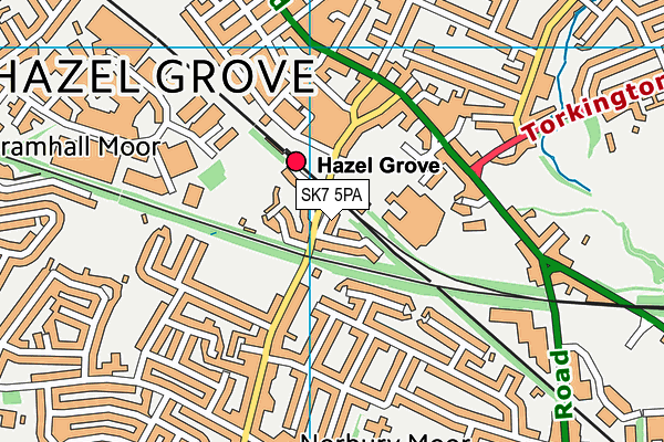 Map of CHESHIRE HOME FRAGRANCE LTD at district scale