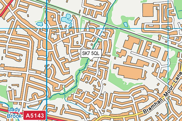 SK7 5QL map - OS VectorMap District (Ordnance Survey)