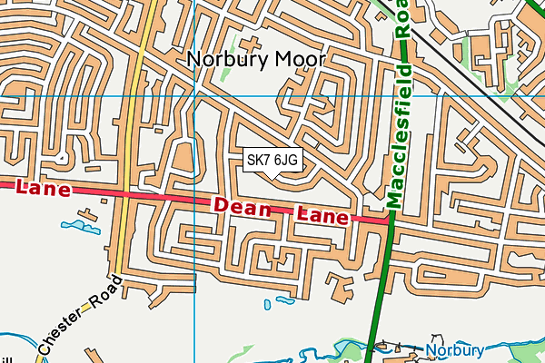 Map of NORBURY MOOR PROPERTY LTD at district scale