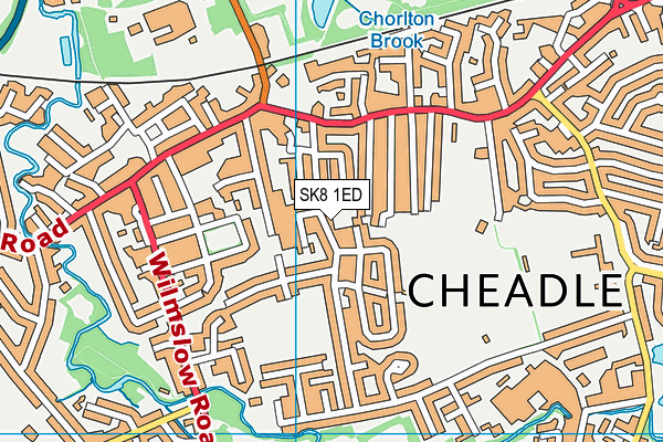 Map of SARAH SEGREE LTD at district scale