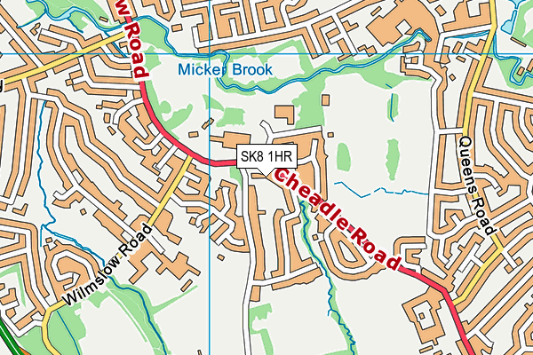 Map of BRUNTWOOD PROPERTIES LTD at district scale