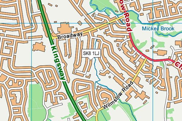 Map of MANCUNIAN DENTALCARE LIMITED at district scale