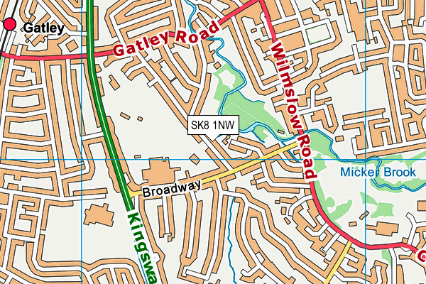 Map of US MEDICAL LTD at district scale