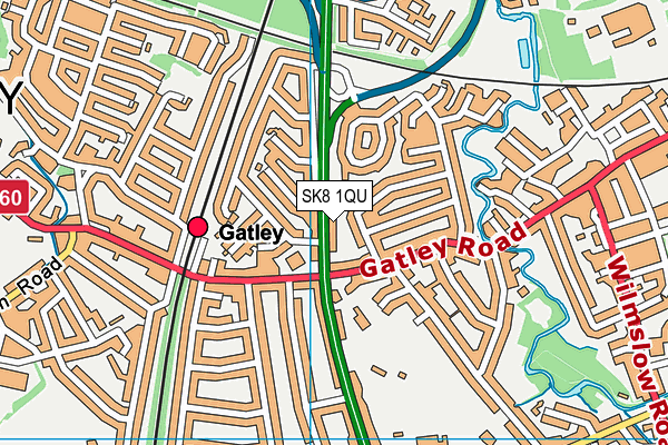 Map of MANCHESTER AESTHETICS LIMITED at district scale