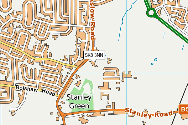 SK8 3NN map - OS VectorMap District (Ordnance Survey)