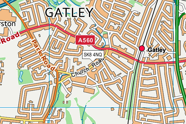 Map of GATLEY & HEATONS PHYSIOTHERAPY CLINICS LTD at district scale