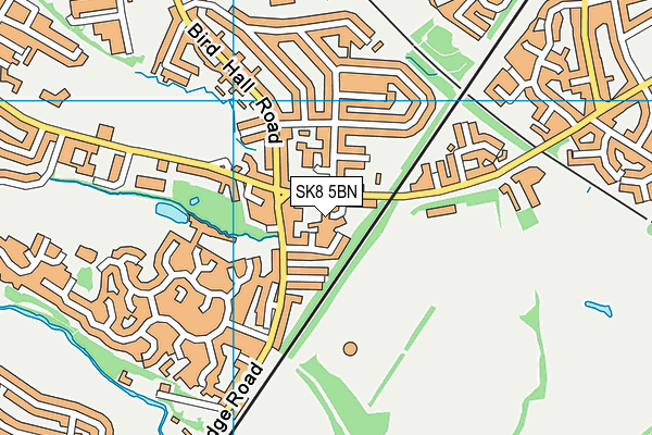 SK8 5BN map - OS VectorMap District (Ordnance Survey)