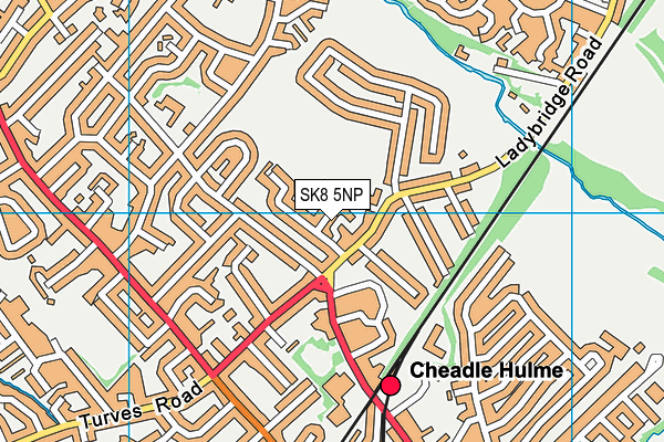 SK8 5NP map - OS VectorMap District (Ordnance Survey)