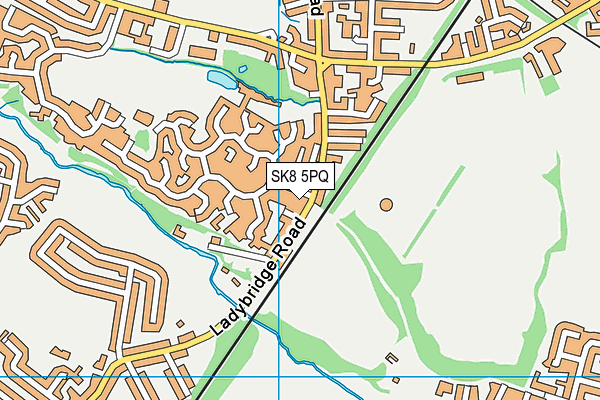 SK8 5PQ map - OS VectorMap District (Ordnance Survey)