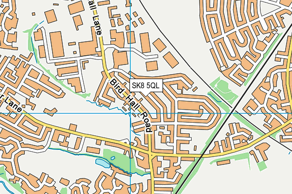 SK8 5QL map - OS VectorMap District (Ordnance Survey)