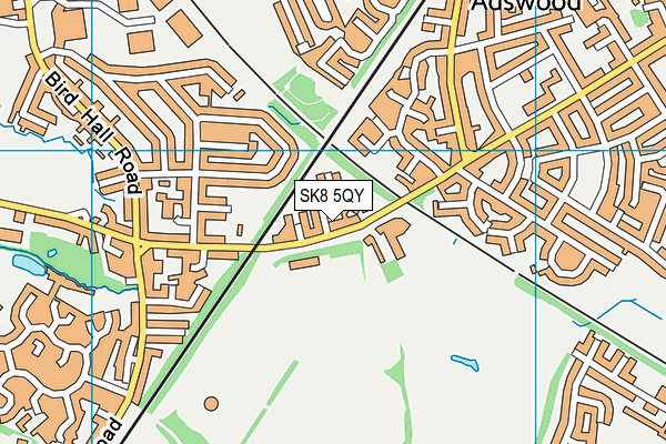 SK8 5QY map - OS VectorMap District (Ordnance Survey)