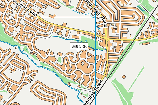 SK8 5RR map - OS VectorMap District (Ordnance Survey)