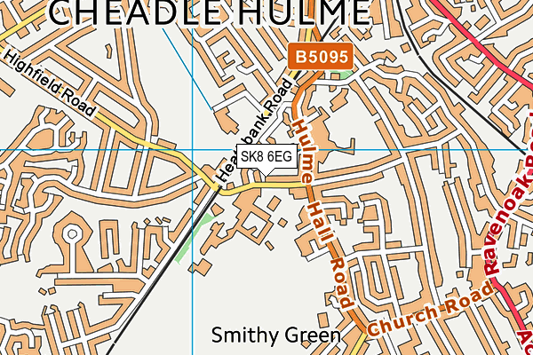 SK8 6EG map - OS VectorMap District (Ordnance Survey)