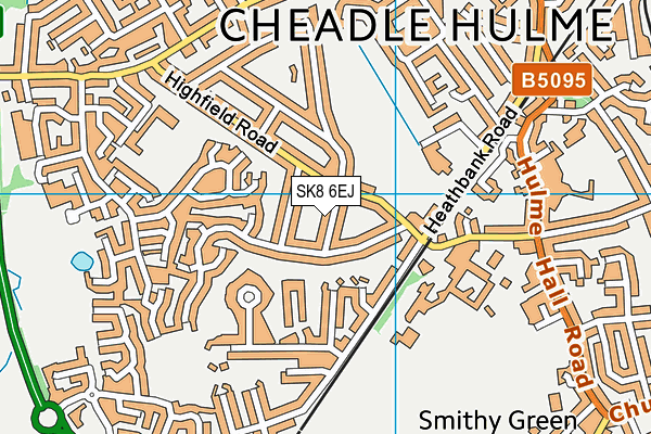 SK8 6EJ map - OS VectorMap District (Ordnance Survey)