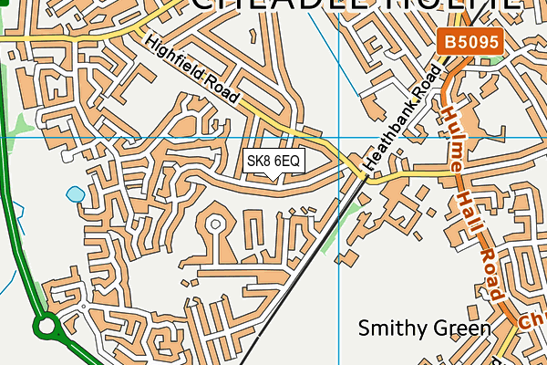 SK8 6EQ map - OS VectorMap District (Ordnance Survey)