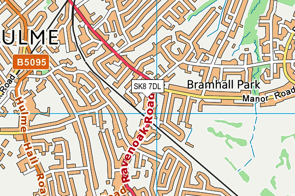 SK8 7DL map - OS VectorMap District (Ordnance Survey)