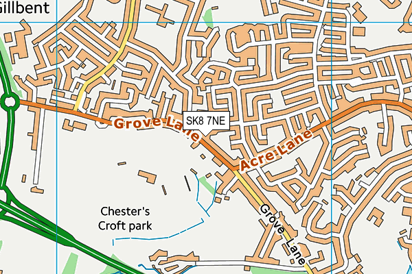 Map of VIRTUE RETREATS LIMITED at district scale