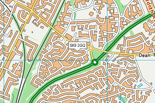 SK9 2GQ map - OS VectorMap District (Ordnance Survey)