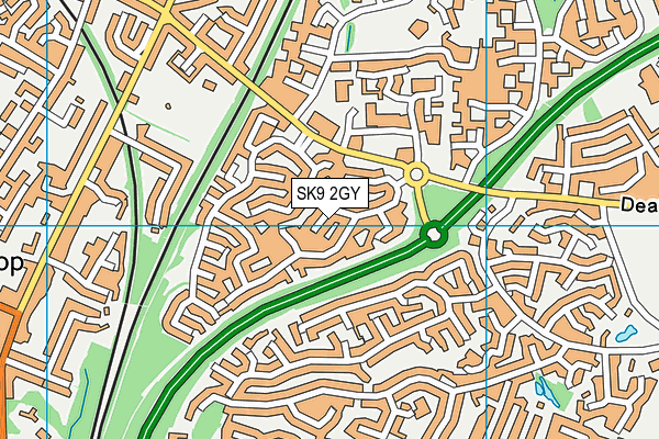 SK9 2GY map - OS VectorMap District (Ordnance Survey)