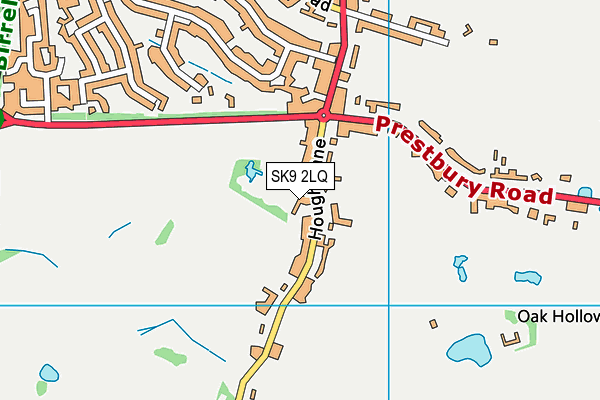 SK9 2LQ map - OS VectorMap District (Ordnance Survey)
