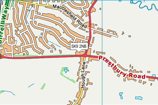SK9 2NB map - OS VectorMap District (Ordnance Survey)