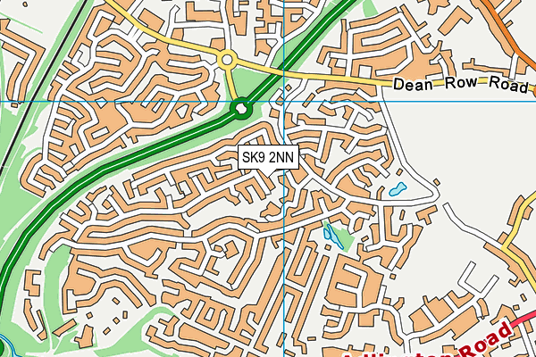 SK9 2NN map - OS VectorMap District (Ordnance Survey)