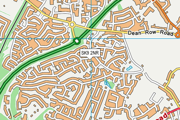 SK9 2NR map - OS VectorMap District (Ordnance Survey)