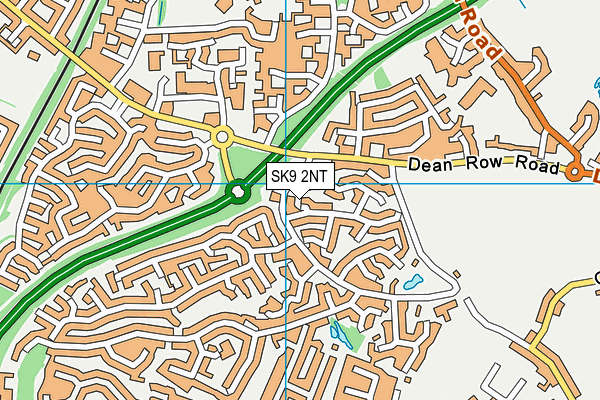 SK9 2NT map - OS VectorMap District (Ordnance Survey)