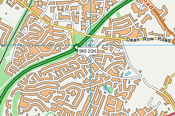 SK9 2QH map - OS VectorMap District (Ordnance Survey)