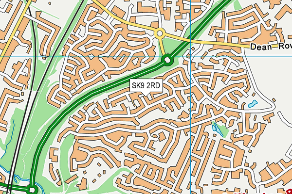 SK9 2RD map - OS VectorMap District (Ordnance Survey)