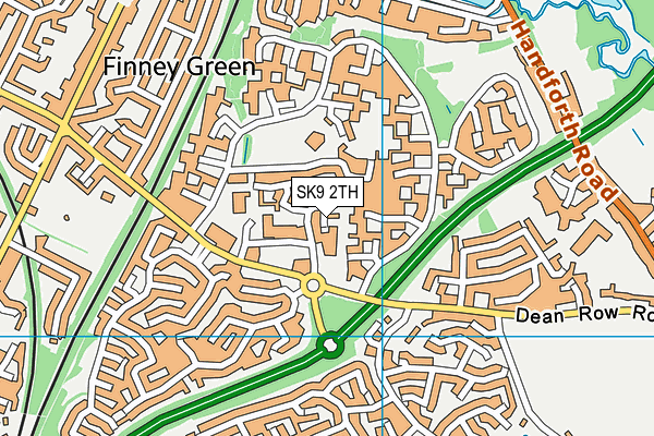 SK9 2TH map - OS VectorMap District (Ordnance Survey)