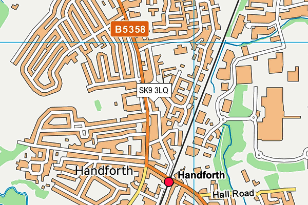 Map of HANDFORTH DENTAL PRACTICE LLP at district scale