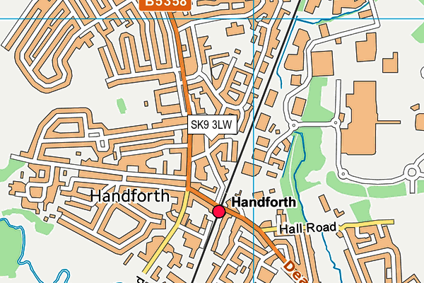 Map of BUCKLEY COURT (HANDFORTH) MANAGEMENT CO. LIMITED at district scale