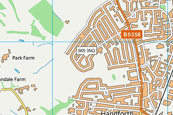 SK9 3NQ map - OS VectorMap District (Ordnance Survey)