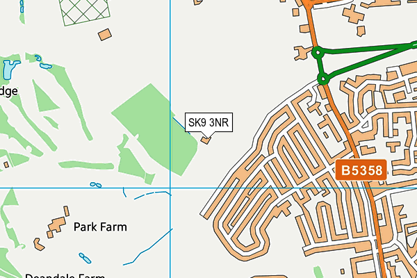 SK9 3NR map - OS VectorMap District (Ordnance Survey)