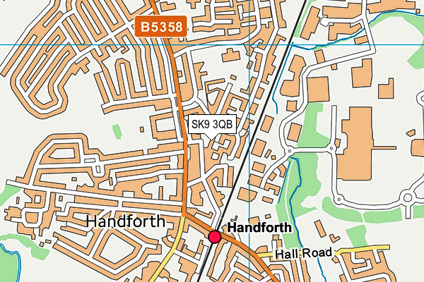 Map of HANDFORTH MEET AND EAT LIMITED at district scale